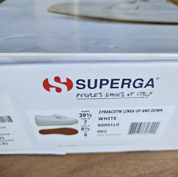 Supega white platform sneaker- 8.5 - Picture 5 of 5